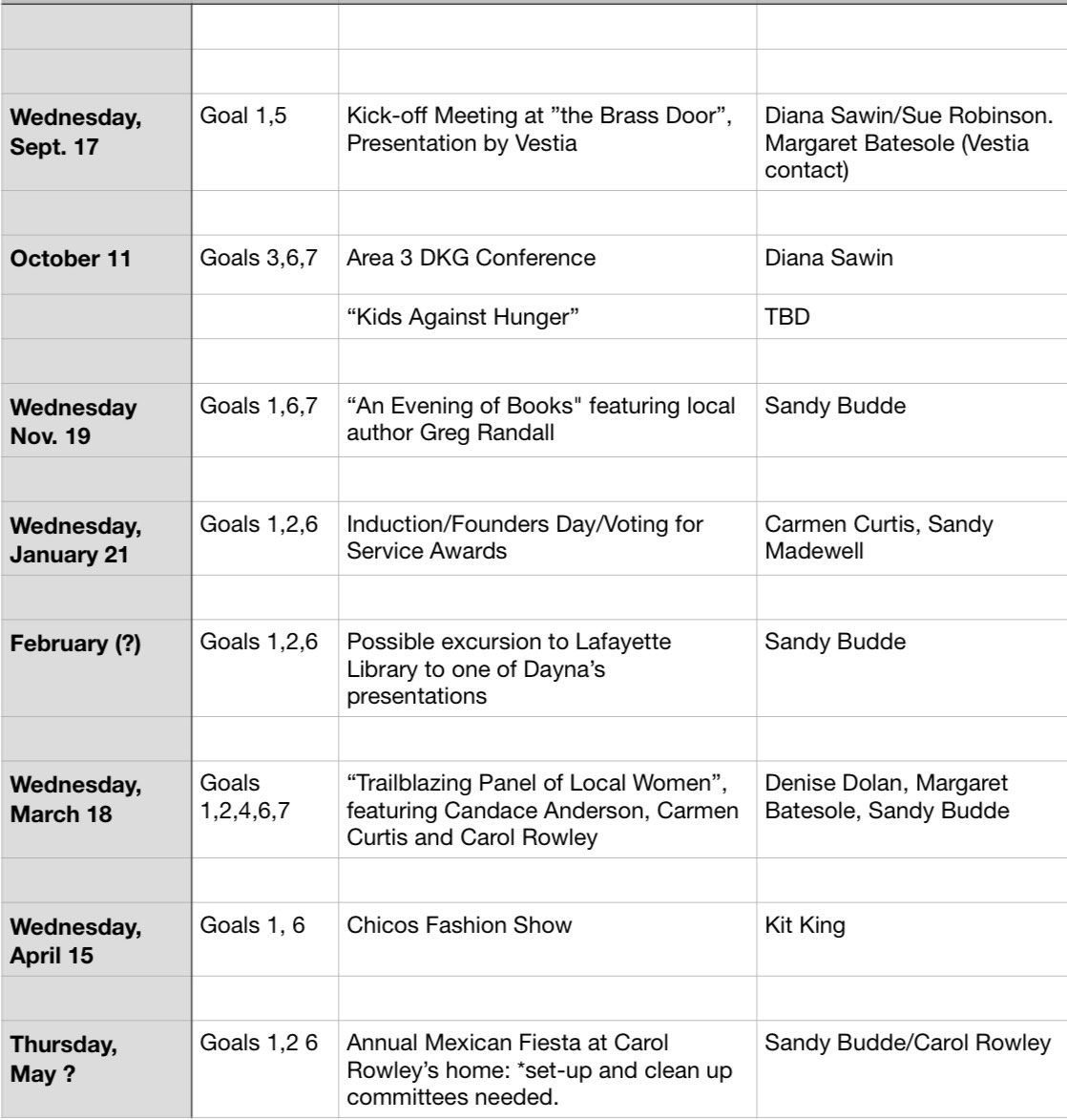 calendar program